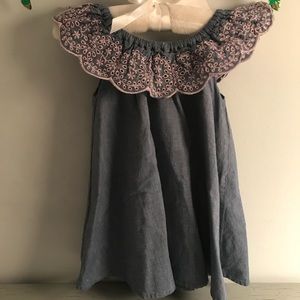 CHILDREN’S PLACE Chambray Off The Shoulder Dress